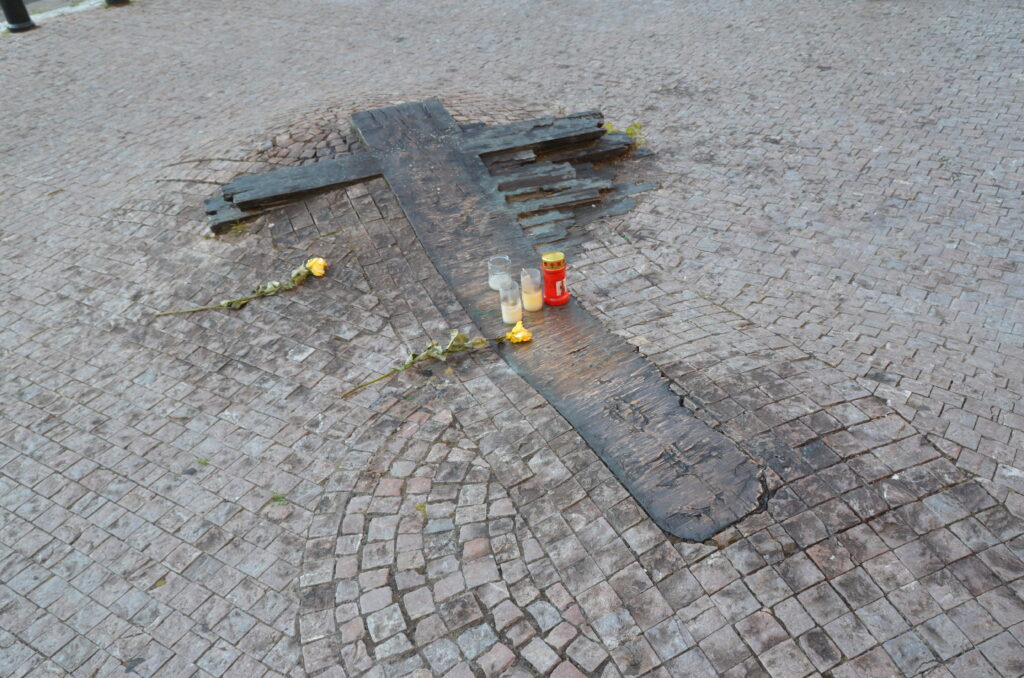 Lieux de mémoire à Prague 
Mémorial de Jan Palach et Jan Zajic, Prague