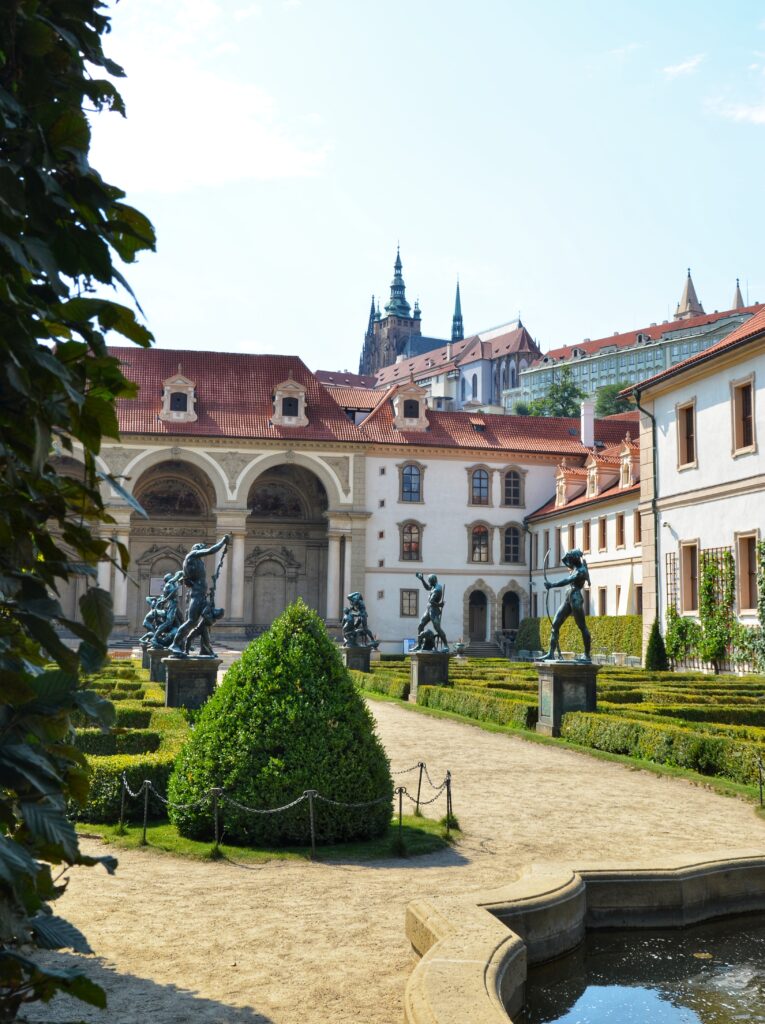 Les plus beaux parcs de prague jardin Wallenstein