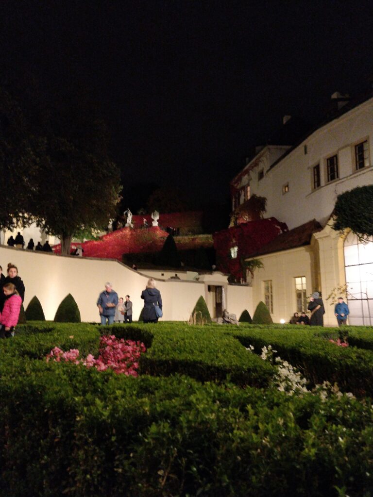 les plus beaux parcs de Prague jardin Vrtba