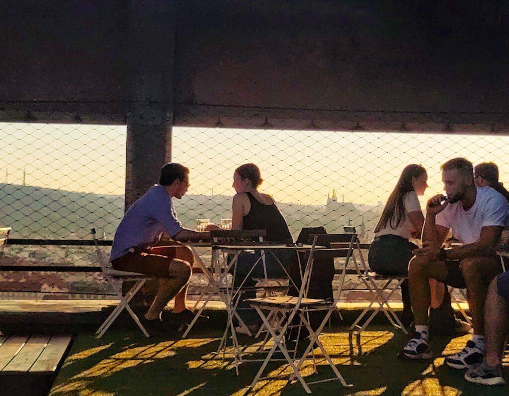 Strecha Radost dans le quartier de Zizkov