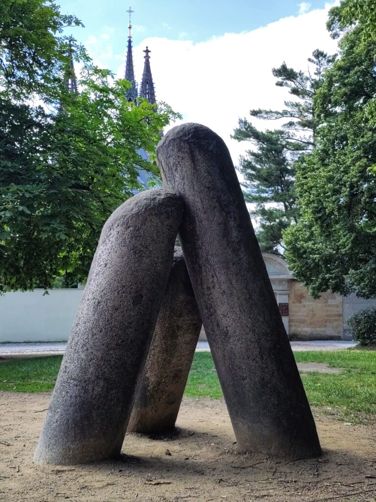colonne du diable à Vysehrad