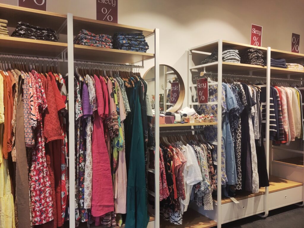 Greenbutik, dans le quartier de Smichov à Prague