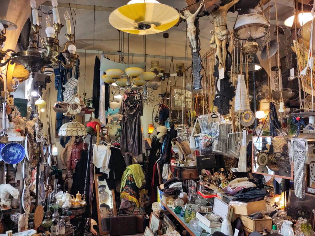 Antiquaire Bric à Brac à Prague