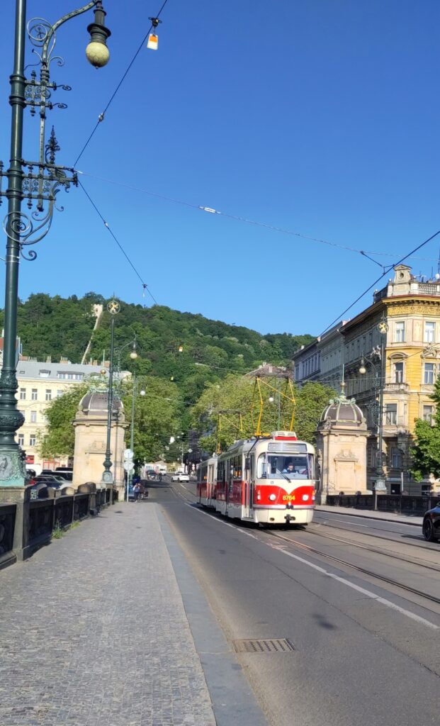 Tram 22 à Prague