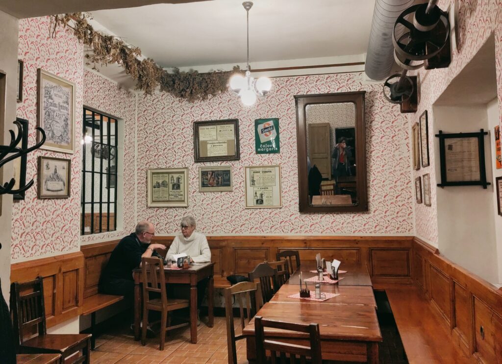 U Sumavy, resto traditionnel Prague